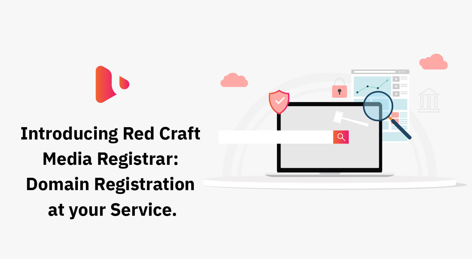 Introducing Red Craft Media Registrar: Domain Registration at your Service.